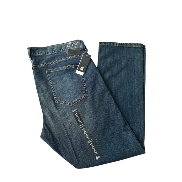 Quiksilver Men’s Jeans Revolver Straight Fit Blue Size 40 x 32  New - Picture 1 of 16